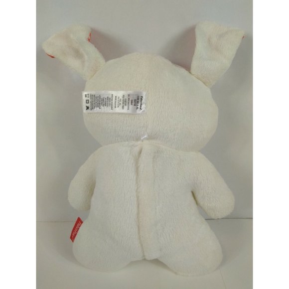 Fisher Price Snugapuppy Calming Vibrations Soother Music Puppy Dog Red Heart 10" - Picture 5 of 6